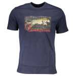 Cavalli Class Blue Cotton T Shirt 2