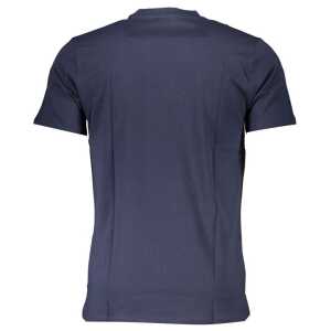 Cavalli Class Blue Cotton T Shirt 22