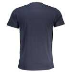 Cavalli Class Blue Cotton T Shirt 24