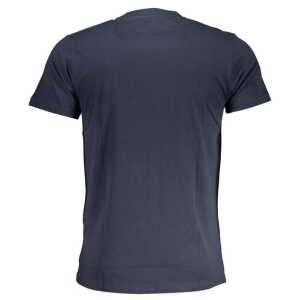 Cavalli Class Blue Cotton T Shirt 24