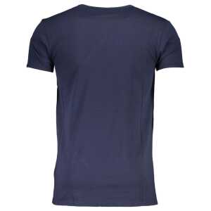 Cavalli Class Blue Cotton T Shirt 3