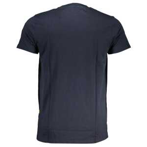 Cavalli Class Blue Cotton T Shirt 5