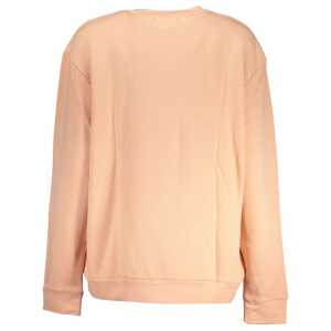 Cavalli Class Elegant Long Sleeved Pink Fleece Sweatshirt 2