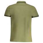 Cavalli Class Green Cotton Polo Shirt 4