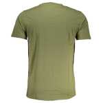 Cavalli Class Green Cotton T Shirt 6