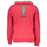 Cavalli Class Red Cotton Men Sweater