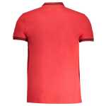 Cavalli Class Red Cotton Polo Shirt 4