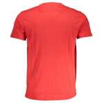 Cavalli Class Red Cotton T Shirt 2