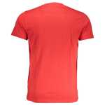 Cavalli Class Red Cotton T Shirt 4