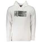 Cavalli Class White Cotton Men Sweater