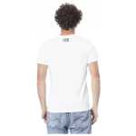 Cavalli Class White Cotton Men T Shirt 2