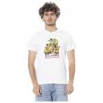 Cavalli Class White Cotton Men T Shirt 3