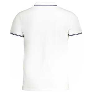 Cavalli Class White Cotton Polo Shirt 2
