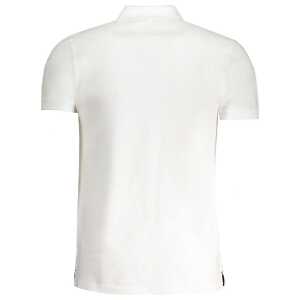 Cavalli Class White Cotton Polo Shirt 6