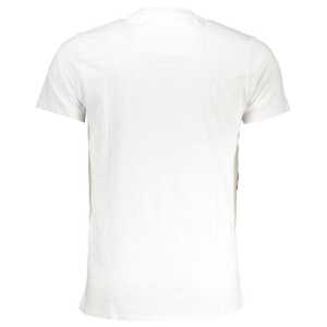 Cavalli Class White Cotton T Shirt 5