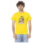 Cavalli Class Yellow Cotton Men T Shirt 3