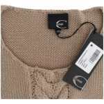 Cavalli Elegant Beige Knitted Crew Neck Sweater 5