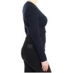 Cavalli Elegant Cropped Virgin Wool Cardigan 3