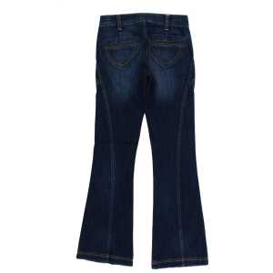 Cavalli Elegant Flare Leg Low Waist Denim
