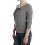 Cavalli Elegant Gray Cashmere Blend Jumper