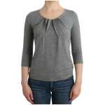 Cavalli Elegant Gray Cashmere Blend Jumper 6