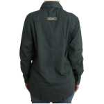 Cavalli Elegant Gray Cotton Button Down Shirt 2