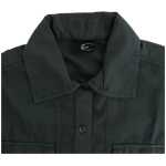 Cavalli Elegant Gray Cotton Button Down Shirt 5