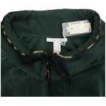 Cavalli Elegant Green Mock Sweater With Rhinestone Detail 5