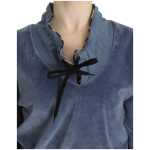 Cavalli Elegant Mock Sweater With Rhinestone Detail 4
