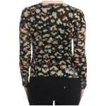 Cavalli Elegant Multicolor V Neck Wool Jumper 2