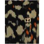 Cavalli Elegant Multicolor V Neck Wool Jumper 6