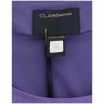 Cavalli Elegant Purple Floral Jersey Dress 5