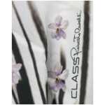 Cavalli Elegant Purple Floral Jersey Dress 6