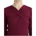 Cavalli Elegant Purple Keyhole Wool Sweater 4