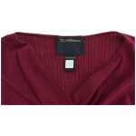 Cavalli Elegant Purple Keyhole Wool Sweater 5