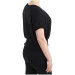 Cavalli Elegant Short Sleeved Black Jumper 3