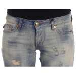 Cavalli Elegant Slim Bootcut Blue Jeans 4