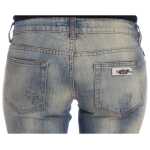 Cavalli Elegant Slim Bootcut Blue Jeans 5