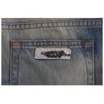 Cavalli Elegant Slim Bootcut Blue Jeans 7