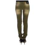 Cavalli Green Slim Fit Cotton Stretch Jeans 2