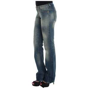 Cavalli Sleek Flair Leg Low Waist Denim