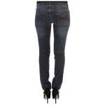Cavalli Slim Fit Green Diamond Blue Wash Jeans 2