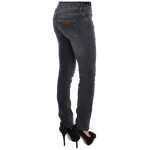 Cavalli Slim Fit Green Diamond Blue Wash Jeans 3