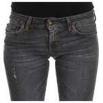 Cavalli Slim Fit Green Diamond Blue Wash Jeans 4