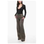 Celine Wool Houndstooth Pants 3