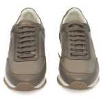 Cerruti 1881 Beige Cowhide Women Sneaker