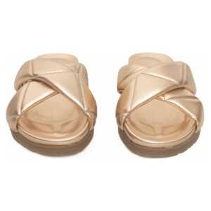 Cerruti 1881 Beige Lambskin Women Sandal