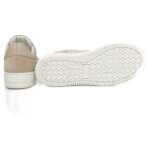 Cerruti 1881 Beige Leather Women Platform Sneaker 3