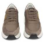 Cerruti 1881 Beige Leather Women Sneaker