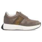 Cerruti 1881 Beige Leather Women Sneaker 4
